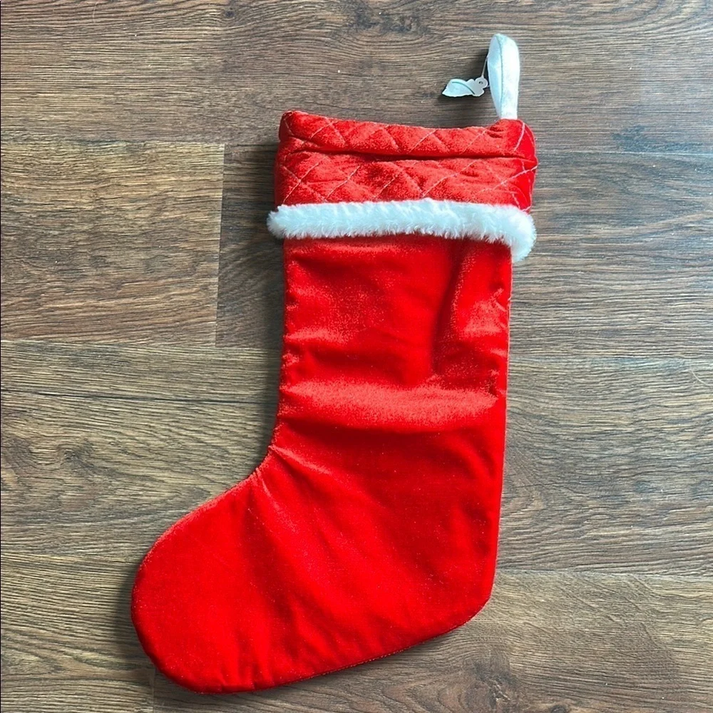 Target Red Quilted Christmas Stocking | Christmas Stocking | Holiday